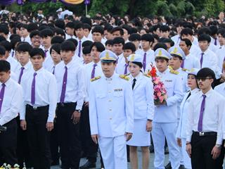 คณะวิทยาการจัดการและสารสนเทศศาสตร์,มหาวิทยาลัยพะเยา,เข้าร่วมพิธีบวงสรวงสมเด็จพระนเรศวรมหาราช,และพิธีวันยุทธหัตถีสมเด็จพระนเรศวรมหาราช