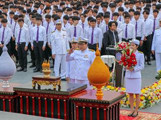 คณะรัฐศาสตร์และสังคมศาสตร์,มหาวิทยาลัยพะเยา,เข้าร่วมพิธีบวงสรวงสมเด็จพระนเรศวรมหาราชและพิธีวันยุทธหัตถีสมเด็จพระนเรศวรมหาราช,ณ,ลานพระบรมราชานุสาวรีย์สมเด็จพระนเรศวรมหาราช,มหาวิทยาลัยพะเยา