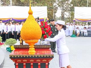 มหาวิทยาลัยพะเยา,ร่วมกับ,จังหวัดพะเยา,จัดพิธีบวงสรวงองค์สมเด็จพระนเรศวรมหาราชและพิธีวันยุทธหัตถีสมเด็จพระนเรศวรมหาราช,ณ,ลานพระบรมราชานุสาวรีย์สมเด็จพระนเรศวรมหาราช,มหาวิทยาลัยพะเยา