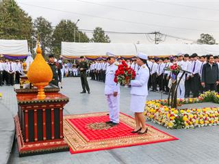 มหาวิทยาลัยพะเยา,ร่วมกับ,จังหวัดพะเยา,จัดพิธีบวงสรวงองค์สมเด็จพระนเรศวรมหาราชและพิธีวันยุทธหัตถีสมเด็จพระนเรศวรมหาราช,ณ,ลานพระบรมราชานุสาวรีย์สมเด็จพระนเรศวรมหาราช,มหาวิทยาลัยพะเยา