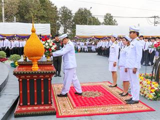 มหาวิทยาลัยพะเยา,ร่วมกับ,จังหวัดพะเยา,จัดพิธีบวงสรวงองค์สมเด็จพระนเรศวรมหาราชและพิธีวันยุทธหัตถีสมเด็จพระนเรศวรมหาราช,ณ,ลานพระบรมราชานุสาวรีย์สมเด็จพระนเรศวรมหาราช,มหาวิทยาลัยพะเยา