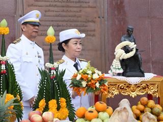 มหาวิทยาลัยพะเยา,ร่วมกับ,จังหวัดพะเยา,จัดพิธีบวงสรวงองค์สมเด็จพระนเรศวรมหาราชและพิธีวันยุทธหัตถีสมเด็จพระนเรศวรมหาราช,ณ,ลานพระบรมราชานุสาวรีย์สมเด็จพระนเรศวรมหาราช,มหาวิทยาลัยพะเยา