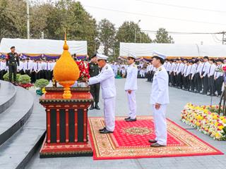 มหาวิทยาลัยพะเยา,ร่วมกับ,จังหวัดพะเยา,จัดพิธีบวงสรวงองค์สมเด็จพระนเรศวรมหาราชและพิธีวันยุทธหัตถีสมเด็จพระนเรศวรมหาราช,ณ,ลานพระบรมราชานุสาวรีย์สมเด็จพระนเรศวรมหาราช,มหาวิทยาลัยพะเยา