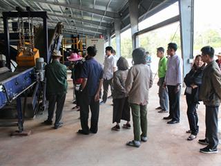 SEEN,ต้อนรับคณะดูงานจากชุมชนบ้านต๋อม,เพื่อศึกษาด้านการจัดการขยะของ,ม.พะเยา