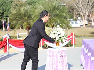มหาวิทยาลัยพะเยา,เข้าร่วมพิธีสักการะพระอนุสาวรีย์พญางำเมือง,เนื่องในโอกาสวันคล้ายวันสถาปนาค่ายพญางำเมือง