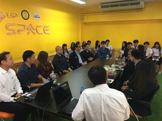 คณะวิทยาการจัดการและสารสนเทศศาสตร์,มหาวิทยาลัยพะเยา,ให้การต้อนรับคณะศึกษาดูงาน,จากคณะวิทยาการจัดการ,มหาวิทยาลัยราชภัฏนครสวรรค์