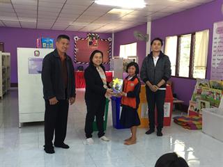 หน่วยบริการวิชาการ,คณะศิลปศาสตร์,มหาวิทยาลัยพะเยา,ดำเนินโครงการ,,“ปันรักห้องสมุดเพื่อการเรียนรู้,ปี,4”,กิจกรรมที่,3,และลงพื้นที่เยี่ยมศูนย์การเรียนตำรวจตระเวนชายแดน,อินทรีอาสา(บ้านห้วยปุ้ม),จ.พะเยา,ตามรอยโครงการในพระราชดำริ,สมเด็จพระเทพรัตนฯ