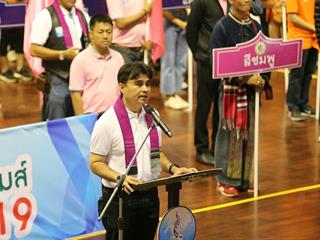ม.พะเยา,เป็นเจ้าภาพสถานที่จัดการแข่งขันกีฬาโยธาธิการและผังเมืองจังหวัดพะเยา,ครั้งที่,6,"รำแพนก้องโลกเกมส์"
