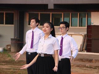 นิสิต,คณะทันตแพทยศาสตร์,มหาวิทยาลัยพะเยา,เข้าร่วมแสดง,Spirit,Cheer,
