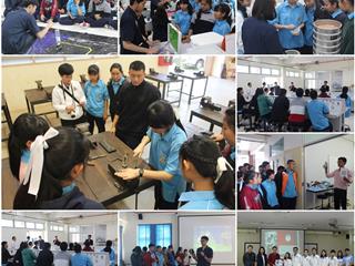 นักเรียนโรงเรียนเทศบาล,6,นครเชียงราย,เข้าเยี่ยมชมศึกษาดูงานคณะวิศวกรรมศาสตร์