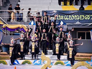 คณะแพทยศาสตร์ได้รับรางวัลชนะเลิศ,การประกวด,UP,Spirits,Cheer,2018