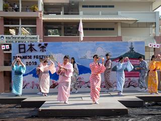 สาขาวิชาภาษาญี่ปุ่น,คณะศิลปศาสตร์,มหาวิทยาลัยพะเยา,จัดนิทรรศการ,“นิฮงไซ”,Japanese,Festival,2019