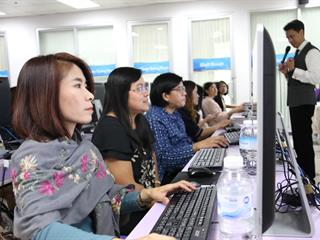 โครงการฝึกอบรมเชิงปฏิบัติการ,เรื่อง,Facebook,for,education