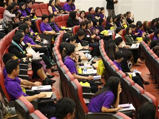 มหาวิทยาลัยพะเยา,ต้อนรับผู้บริหารสถานศึกษาและครูแนะแนว,เยี่ยมชมมหาวิทยาลัยพะเยาและการชี้แจงระบบการรับเข้าศึกษาของมหาวิทยาลัยพะเยา