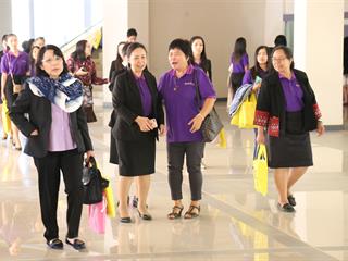 มหาวิทยาลัยพะเยา,ต้อนรับผู้บริหารสถานศึกษาและครูแนะแนว,เยี่ยมชมมหาวิทยาลัยพะเยาและการชี้แจงระบบการรับเข้าศึกษาของมหาวิทยาลัยพะเยา