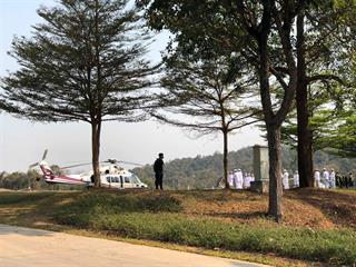 โรงเรียนสาธิตมหาวิทยาลัยพะเยา,เฝ้าทูลละอองพระบาทรับเสด็จ,สมเด็จพระเทพรัตนราชสุดา,ฯ,สยามบรมราชกุมารี