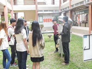 SEEN,ต้อนรับคณะดูงานจาก,คณะวิทยาศาสตร์และเทคโนโลยี,มหาวิทยาลัยราชภัฏเชียงราย