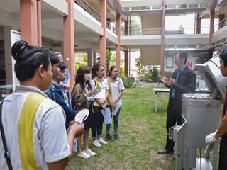 SEEN,ต้อนรับคณะดูงานจาก,คณะวิทยาศาสตร์และเทคโนโลยี,มหาวิทยาลัยราชภัฏเชียงราย