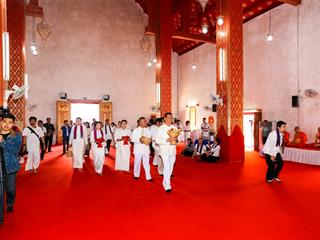 มหาวิทยาลัยพะเยา,ร่วมกับเทศบาลเมืองพะเยา,และจังหวัดพะเยา,จัดโครงการ"กว๊านพะเยาสายน้ำแห่งชีวิต,ตานข้าวทิพย์พระเจ้าตนหลวง",เพื่อส่งเสริมวัฒนธรรมประเพณี,วิถีชีวิต,และประชาสัมพันธ์,ด้านการท่องเที่ยวของจังหวัดพะเยา