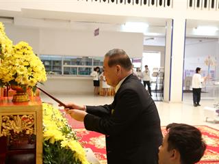 คณะกรรมการส่งเสริมกิจการมหาวิทยาลัยพะเยา,ทอดผ้าป่าสามัคคี,สนับสนุนทุนการศึกษานิสิตมหาวิทยาลัยพะเยา
