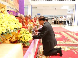 คณะกรรมการส่งเสริมกิจการมหาวิทยาลัยพะเยา,ทอดผ้าป่าสามัคคี,สนับสนุนทุนการศึกษานิสิตมหาวิทยาลัยพะเยา