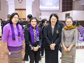 คณะศิลปศาสตร์,มหาวิทยาลัยพะเยา,ร่วมจัดนิทรรศการ,1,คณะ,1,โมเดล,,ต้อนรับคณะศึกษาดูงานจากวิทยาลัยป้องกันราชอาณาจักร(วปอ.)