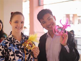 สาขาวิชาภาษาฝรั่งเศส,คณะศิลปศาสตร์,จัดโครงการ,“เทศกาลวัฒนธรรมฝรั่งเศส”,กิจกรรมที่,1,“การ์นาวาล”