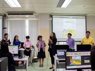 คณะศิลปศาสตร์จัดโครงการ,“อ่านได้เขียนคล่องผ่านนิทาน”,กิจกรรมที่,4,“การสร้าง,E,book”