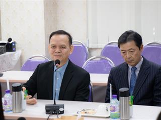 คณะศิลปศาสตร์ให้การต้อนรับคณะผู้บริหารโรงเรียนสอนภาษาญี่ปุ่นดอลฟิน,และบริษัทจัดหางาน,เอบีซี,ไทยเจแปน,จำกัด