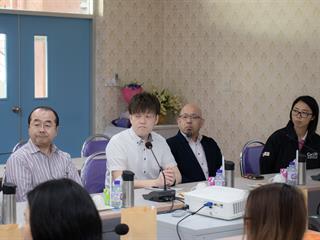 คณะศิลปศาสตร์ให้การต้อนรับคณะผู้บริหารโรงเรียนสอนภาษาญี่ปุ่นดอลฟิน,และบริษัทจัดหางาน,เอบีซี,ไทยเจแปน,จำกัด