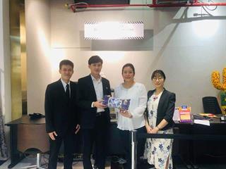 คณาจารย์สาขาวิชาภาษาจีน,คณะศิลปศาสตร์,มหาวิทยาลัยพะเยา,เดินทางไปนิเทศงาน,นิสิตสาขาวิชาภาษาจีนเข้าฝึกปฏิบัติสหกิจศึกษา,ปีการศึกษา,2561,ณ,สถานประกอบการ