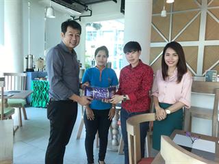 คณาจารย์สาขาวิชาภาษาจีน,คณะศิลปศาสตร์,มหาวิทยาลัยพะเยา,เดินทางไปนิเทศงาน,นิสิตสาขาวิชาภาษาจีนเข้าฝึกปฏิบัติสหกิจศึกษา,ปีการศึกษา,2561,ณ,สถานประกอบการ