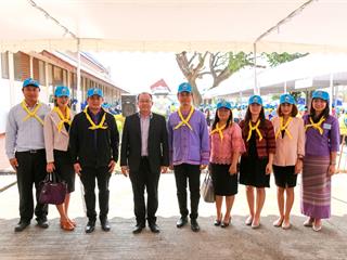ผู้บริหาร,ม.พะเยา,นำทีม,ลงทะเบียนจิตอาสา,ฯ