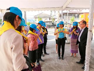 ผู้บริหาร,ม.พะเยา,นำทีม,ลงทะเบียนจิตอาสา,ฯ
