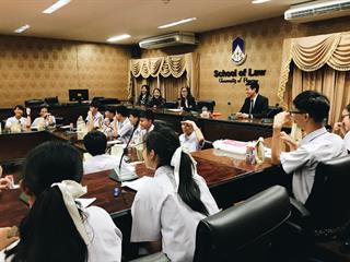 คณะนิติศาสตร์,ต้อนรับนักเรียน,โรงเรียนสาธิตมหาวิทยาลัยพะเยา