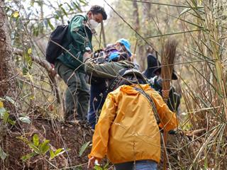จิตอาสา,ม.พะเยา,ร่วมสร้างแนวกันไฟ,“วนอุทยานร่องคำหลวง”