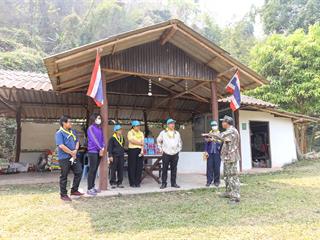จิตอาสา,ม.พะเยา,ร่วมสร้างแนวกันไฟ,“วนอุทยานร่องคำหลวง”