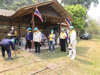 จิตอาสา,ม.พะเยา,ร่วมสร้างแนวกันไฟ,“วนอุทยานร่องคำหลวง”