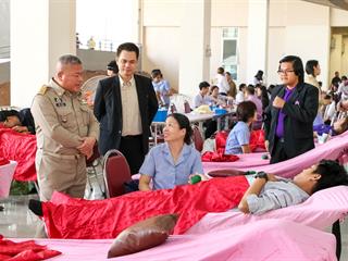 มหาวิทยาลัยพะเยา,ร่วมกับจังหวัดพะเยา,รับบริจาคโลหิต,ร่างกายดวงตา,น้อมจิตรำลึก,สำนึกในพระมหากรุณาธิคุณ,ถวายเป็นพระราชกุศลแด่,สมเด็จพระเทพรัตนราชสุดา,ฯ,สยามบรมราชกุมารี,เนื่องในโอกาสวันคล้ายวันพระราชสมภพ,2,เมษายน,2562