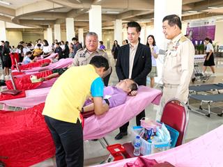 มหาวิทยาลัยพะเยา,ร่วมกับจังหวัดพะเยา,รับบริจาคโลหิต,ร่างกายดวงตา,น้อมจิตรำลึก,สำนึกในพระมหากรุณาธิคุณ,ถวายเป็นพระราชกุศลแด่,สมเด็จพระเทพรัตนราชสุดา,ฯ,สยามบรมราชกุมารี,เนื่องในโอกาสวันคล้ายวันพระราชสมภพ,2,เมษายน,2562