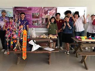 คณะรัฐศาสตร์และสังคมศาสตร์,มหาวิทยาลัยพะเยา,ดำเนินโครงการภูมิปัญญานำพาชุมชนเข้มแข็ง