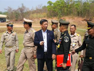 เตรียมการรับเสด็จ,ฯ,สมเด็จพระเทพรัตนราชสุดา,ฯ,สยามบรมราชกุมารี,และเข้าตรวจพื้นที่,มหาวิทยาลัยพะเยา
