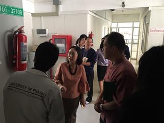 อธิการบดีมหาวิทยาลัยพะเยา,ลงพื้นที่เยี่ยมนิสิตหอพักมหาวิทยาลัยพะเยา(UP,DORM)