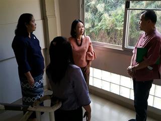 อธิการบดีมหาวิทยาลัยพะเยา,ลงพื้นที่เยี่ยมนิสิตหอพักมหาวิทยาลัยพะเยา(UP,DORM)