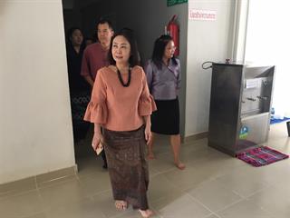 อธิการบดีมหาวิทยาลัยพะเยา,ลงพื้นที่เยี่ยมนิสิตหอพักมหาวิทยาลัยพะเยา(UP,DORM)