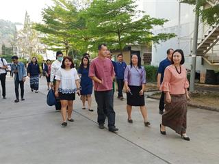 อธิการบดีมหาวิทยาลัยพะเยา,ลงพื้นที่เยี่ยมนิสิตหอพักมหาวิทยาลัยพะเยา(UP,DORM)