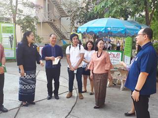 อธิการบดีมหาวิทยาลัยพะเยา,ลงพื้นที่เยี่ยมนิสิตหอพักมหาวิทยาลัยพะเยา(UP,DORM)