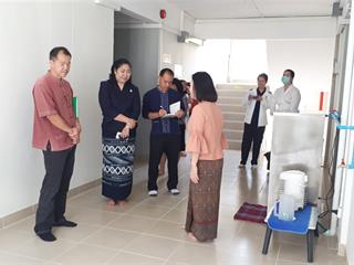 อธิการบดีมหาวิทยาลัยพะเยา,ลงพื้นที่เยี่ยมนิสิตหอพักมหาวิทยาลัยพะเยา(UP,DORM)
