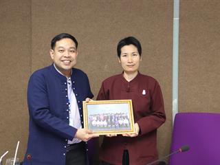 ต้อนรับคณะศึกษาดูงานจากมหาวิทยาลัยแม่โจ้