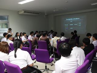 ต้อนรับคณะศึกษาดูงานจากมหาวิทยาลัยแม่โจ้